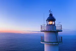 Semaphores: Aerial View, Ajo Lighthouse, Ajo, Bareyo Municipality