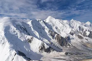 Company: Aerial view over the central Tian Shan Mountains