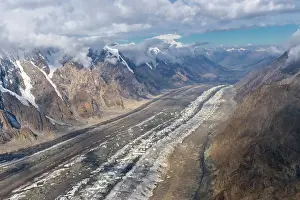 Company: Aerial view over the central Tian Shan Mountains