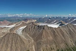Company: Aerial view over the central Tian Shan Mountains