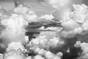 Cloudscape: Aerial view of clouds, China