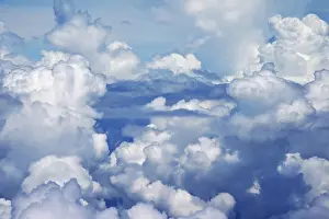 Cloudscape: Aerial view of clouds, China