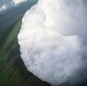 Craters: Aerial view of the Great Rift Valley