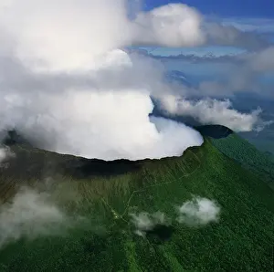 Virunga: Aerial view of the Great Rift Valley, East Africa: