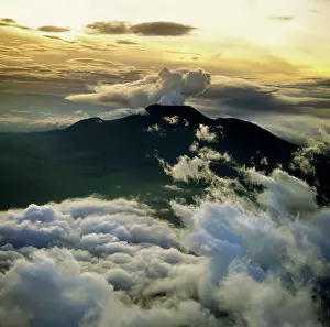 Virunga: Aerial view of the Great Rift Valley, East Africa:
