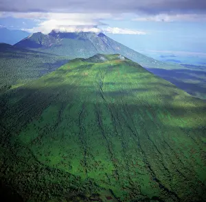 Democratic: Aerial view of the Great Rift Valley, East Africa