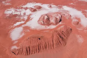 Concretions: Aerial View, Los Colorados, Tolar Grande, La Puna