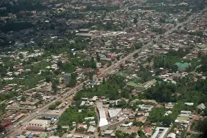 Arusha: Aerial view - Ndutu to Arusha