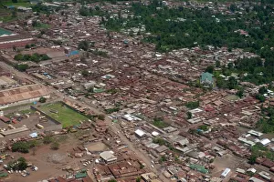 Arusha: Aerial view - Ndutu to Arusha