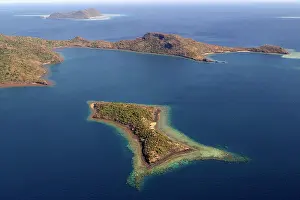 Comoros: Aerial view of North Mayotte, Comoros Islands
