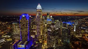 Queen: Aerial view of the Queen City, Charlotte