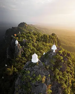 Phra: Aerial view, Wat Chaloem Phra Kiat Phrachomklao
