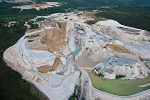 Peter Mather: Aerial views of pollution and reclamation of the
