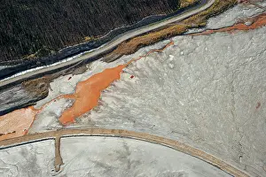 Peter Mather: Aerial views of pollution and reclamation of the