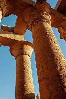Ruin: Africa, Egypt, Aswan. The temple of Kom Ombo