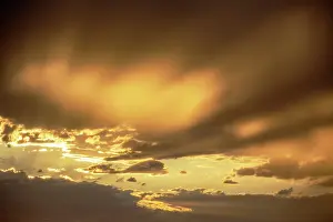 Storm: Africa, South Africa, Kgalagadi Transfrontier Park, Kgalagadi, N
