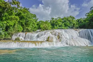 Mexican: Agua Azul Waterfalls, Chiapas, Mexico, Central America