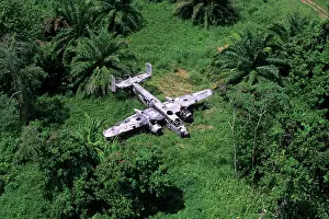 Aeroplane: Airplane wreck in the jungle near Talasea, Walindi, West New