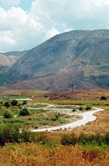 Prisma: Albania, Mesopotam. Landscape around the