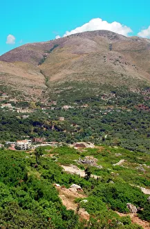 Southeastern: Albania, Mountain landscape next to Borsh