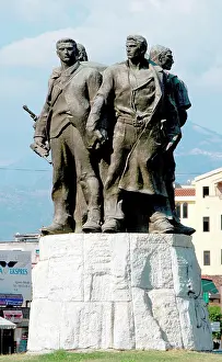 20th: Albania, Shkodra (Scutari) 5 Heroes Monument