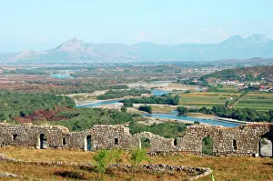 Fortified: Albania, Shkodra (Scutari). Castle Rozafa