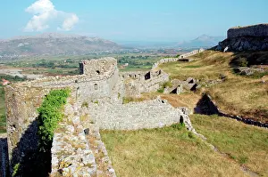 Fortified: Albania, Shkodra (Scutari). Rozafa Castle