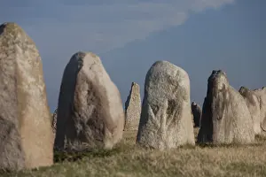 Oval: Ales stenar, megalithic stone oval monument representing