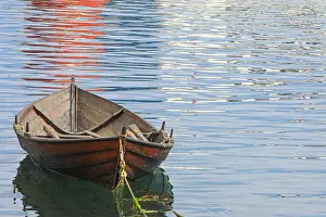 Wooden: Alesund, Norway. Viking boat