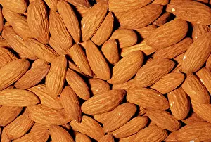 Roasted: ALMONDS - whole, shelled & roasted