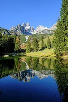 Pongau: Almsee with Bischofsmatze, Oberhofalm, Hinterwinkl