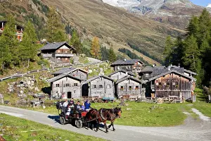 Alpe: The alp Aussergschloess in East Tyrol, national