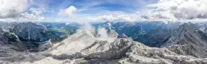 Watzmann: Alpine panorama from the Watzmann Mittelspitze