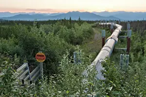 Anwr: Alyeska Oil Pipeline from Prudhoe Bay to Valdez