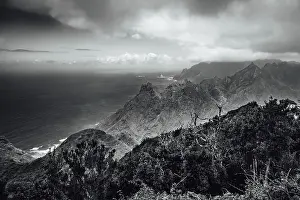 Hills: Anaga mountains aerial view, Tenerife