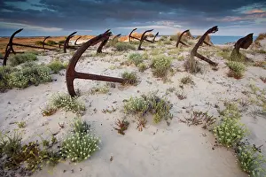 Composition: Anchor composition on Barril beach