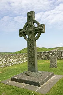 Islay: Ancient eighth century carved celtic stone cross