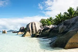 Escape: Anse Source d'Argent beach at dawn