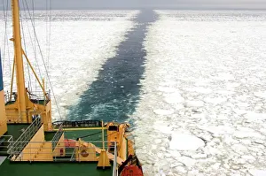 Pancake: Antarctica, Bellingshausen Sea. The Russian