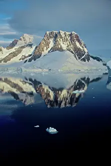 Lemaire: Antarctica, Peninsula, Lemaire Channel mountain