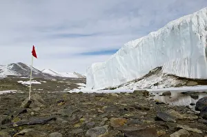 Receding: Antarctica, Ross Sea, Dry Valleys. Canada