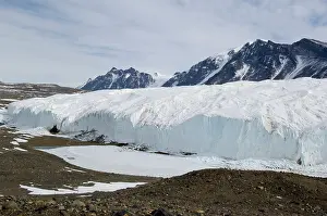 Receding: Antarctica, Ross Sea, Dry Valleys. Canada
