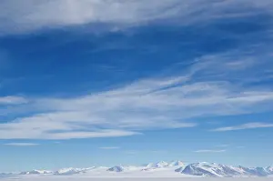Retreating: Antarctica, Ross Sea, Dry Valleys. View