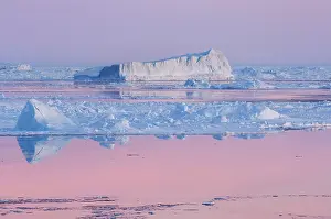 Amazement: Antarctica, Snow Hill Island. Iceberg at