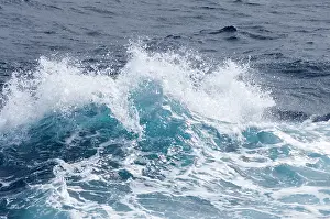 Powell: Antarctica, Southern Ocean. Heavy seas and