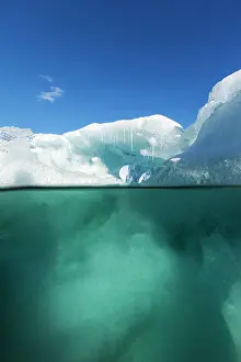 Enterprise: Antarctica, Underwater view of melting iceberg