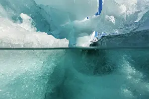 Enterprise: Antarctica, Underwater view of melting iceberg