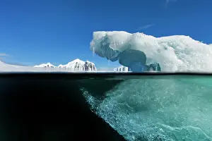 Enterprise: Antarctica, Underwater view of melting iceberg