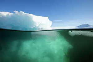 Enterprise: Antarctica, Underwater view of melting iceberg