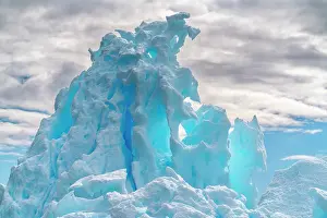Yalour Islands: Antarctica, Yalour Islands. Close-up of icebergs. ic Cathy &